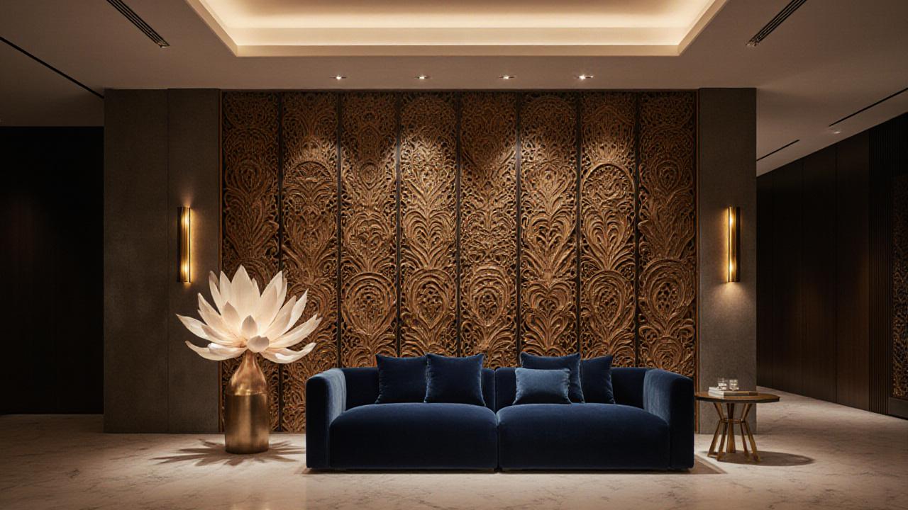 การตกแต่งโรงแรมหรูด้วยงานศิลปหัตถกรรมไทย