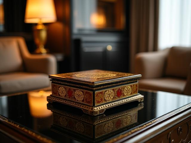 เครื่องเขินในโรงแรมหรู